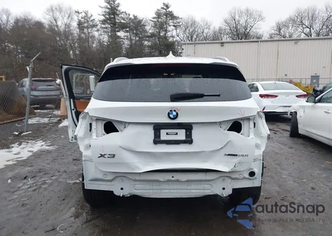2022 BMW X3 xDrive30I from USA, damaged, VIN WBX57DP02NN178584